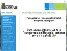 Tablet Screenshot of panguipullitransparente.cl